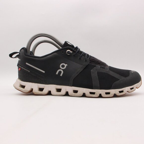 On Cloud Terry Women's 8 Running Black White Athletic Comfort Swiss Engineering - Picture 1 of 9